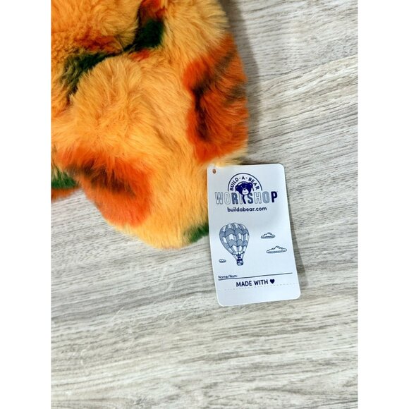 Jumbo Build A Bear 🎃 PUMPKIN KITTY 🐱 & Certificate Halloween Unstuffed - Picture 5 of 5